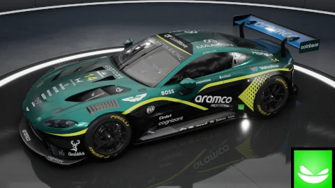 Aston Martin F1 team 2026 - Aston Martin Vantage GT3 2019 | ACC | by Toxic Pixel Design