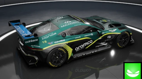 Aston Martin F1 team 2026 - Aston Martin Vantage GT3 2019 | ACC | by Toxic Pixel Design