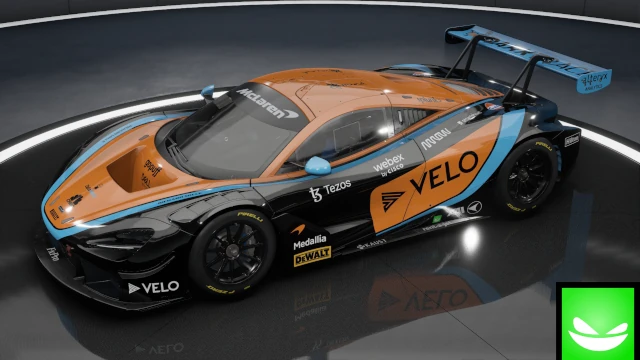 McLaren F1 team 2022 - McLaren 720S GT3 2019