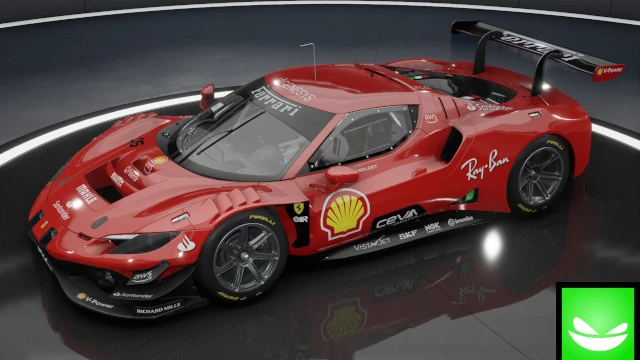 Ferrari F1 team 2023 - Ferrari 296 GT3