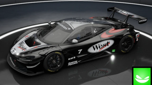 McLaren F1 team 1998 - McLaren 720S GT3 2019