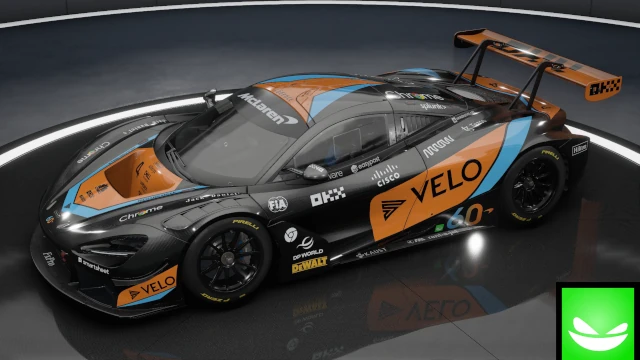 McLaren F1 team 2023 - McLaren 720S GT3 2019
