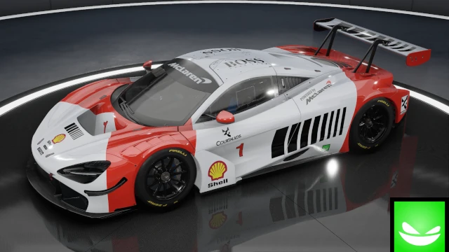 McLaren F1 team 1992 - McLaren 720S GT3 2019