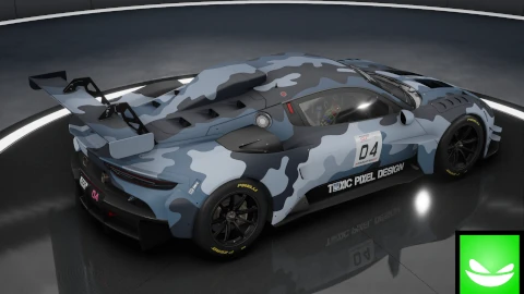 [ Camo ] - Maserati MC20 GT2 | ACC | by Toxic Pixel Design